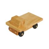 Constructive Playthings Toy Cars and Trucks - Hardwood Flatbed Truck