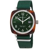 Clubmaster Quartz Green Dial Watch