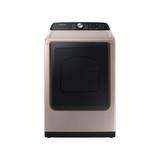 Samsung 7.4 Cu. Ft. Smart Electric Dryer w/ Steam Sanitize+ in Gray, Size 44.69 H x 27.0 W x 30.25 D in | Wayfair DVG52A5500C