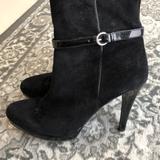 Nine West Shoes | Nine West Womans High Heel Boots, Size 8.5, Black | Color: Black | Size: 8.5