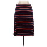 Sonia by Sonia Rykiel Casual Skirt: Blue Stripes Bottoms - Size Small