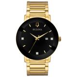 Bulova Futuro Men's Quartz Diamond Accent Date Indicator 42mm Watch