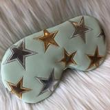 Free People Accessories | Free People & Understated Leather Starry Sleep Mask | Color: Green | Size: Os