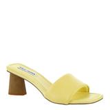 Steve Madden Saged Slide - Womens 6.5 Yellow Sandal Medium