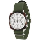 Clubmaster Classic Chrono 40mm - Green - Briston Watches