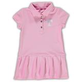 Girls Toddler Garb Pink Tennessee Volunteers Caroline Cap Sleeve Polo Dress