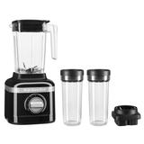 Kitchenaid K150 3 Speed Ice Crushing Blender w/ 2 Personal Blender Jars - KSB1332 in Black, Size 14.8 H x 7.1 W x 8.5 D in | Wayfair KSB1332OB