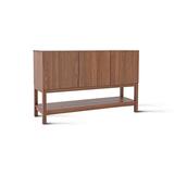 Omosa House Mori 54" Wide Elm Solid Wood Buffet Table Wood in Brown, Size 34.0 H x 54.0 W x 16.0 D in | Wayfair W30-109728F42