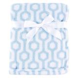 Isabelle & Max™ Clyman Polyester Baby Blanket in Blue/White, Size 40.0 H x 30.0 W in | Wayfair 03C61E087FCF45AC83D1679C3F8F075A