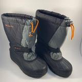 Columbia Shoes | Columbia Kids Black Gray Orange Winter Boots 3 | Color: Black/Orange | Size: 3b