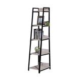 17 Stories Mcleland Iron Etagere Bookcase in Black/Brown, Size 67.0 H x 16.0 W x 16.0 D in | Wayfair ABA3E36BDCC9444FA340768D73539177
