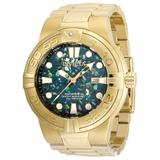 Invicta Subaqua Automatic Men's Watch w/ Abalone Dial - 55mm Gold (35772)