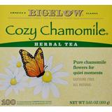 Bigelow Cozy Chamomile Herbal Tea Individually Wrapped Caffeine-free,