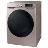 Samsung 7.5 cu. ft. Smart Electric Dryer w/ Steam Sanitize+ in Gray, Size 38.75 H x 27.0 W x 31.3125 D in | Wayfair DVG45B6300C/A3