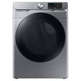 Samsung 7.5 Cubic Feet Cu. Ft. High Efficiency Smart Stackable Dryer w/ Steam Dry in Gray, Size 38.75 H x 27.0 W x 31.3125 D in | Wayfair