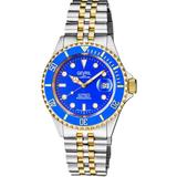 Wall Street Automatic Blue Dial Two-tone Watch - Blue - Gevril Watches