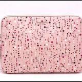 Kate Spade Bags | Nwt Kate Spade Pink Star Padded Laptop Case | Color: Pink/White | Size: Os