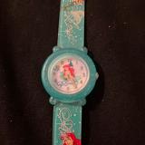 Disney Accessories | Disneys The Little Mermaid -Ariel - Sparkly Jelly Strap Watch | Color: Blue/Red | Size: Up To A 7.5 Wrist
