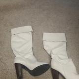 Victoria's Secret Shoes | (Host Pick)Knee High Boots | Color: Brown/White | Size: 5