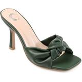 Diorra Dress Sandals - Green - Journee Collection Heels