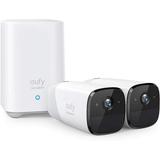 eufy Security Cam 2 Wireless Home Security Camera System 365-Day Battery Life HD 1080P IP67 Night Vision 2-Cam Kit