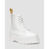 Vegan Jadon Ii Mono Kemble Platform Boots - White - Dr. Martens Boots