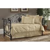 Laurel Foundry Modern Farmhouse® Rosson Twin Daybed w/ Trundle Metal in Brown, Size 49.0 H x 82.0 W x 41.0 D in | Wayfair