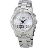 T-touch Ii Mother Of Pearl Dial Titanium Watch 00