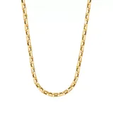 Belk & Co 6x10MM Papallel Oval Cable Link Necklace in 10K Yellow Gold, 22 in