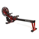 Stamina X Air Rower Home Fitness Equipment by Stamina in Red Black