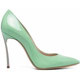 Woman's Blade Green Patent Leather Pumps