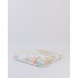 E&E Teepees Rainbow Tie-Dye Cuddle Play Mattress Polyester/Polyfill/Faux Fur in Orange, Size 30.0 H x 30.0 W x 4.0 D in | Wayfair