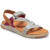 Veda Casual Sandals - Pink - Earth Flats