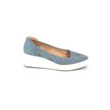 Naturalizer Wedges: Blue Solid Shoes - Size 8