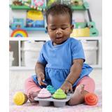 Bright Starts Developmental Toys - Sort & Sweet Cupcakes Shape Sorting Activity Toy