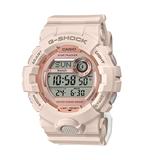 Ladies' Casio G-Shock S Series Pink Strap Watch with Rose-Tone Dial (Model: Gmdb800-4)