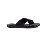 To Boot New York Men's Miramore Leather Crisscross Flat Sandals - Nero - Size 13