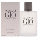 Men's Big & Tall Acqua Di Gio by Giorgio Armani for Men - 3.4 oz EDT Spray in Na (Size o/s)