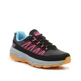 Skechers GOrun Trail Running Shoe | Women's | Black/Blue/Grey/Pink | Size 6.5 | Athletic | Sneakers | Running