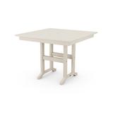 POLYWOOD® Dining Table Plastic in Brown, Size 29.05 H x 37.73 W x 37.73 D in | Wayfair FDT37SA