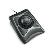 Kensington Expert Trackball Mouse (K64325), Black Silver, 5"W x 5-3/4"D x 2-1/2"H