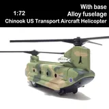 14CM Chinook US Transport Aircraft Helicopter Millitary Model Army Fighter Aircraft Airplane Boys