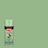 Krylon COLORmaxx Satin Pistachio Spray Paint and Primer In One (NET WT. 12-oz) in Green | K05575007