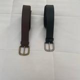 American Eagle Outfitters Accessories | Ae Lot Of 2 Belts | Color: Black/Brown | Size: Xl