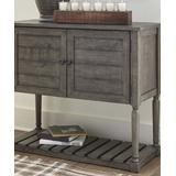 Signature Design by Ashley Furniture Cabinets Antique - Gray Lennick Accent Cabinet