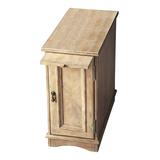Denby Crossing Cabinets Gray - Gray Harling Driftwood Side Table