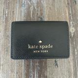 Kate Spade Other | Kate Spade Micro, Tri-Fold Wallet, Saffiano Leather, Black | Color: Black | Size: Os