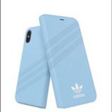 Adidas Cell Phones & Accessories | Adidas Originals 3 Stripe Booklet Case Iphone X Light Blue Nwt | Color: Blue | Size: Iphone X