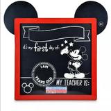 Disney Other | Disney Mickey Mouse First Days Of School Chalkboard New Sealed Shop Disney | Color: Black/Red | Size: One Size Kids