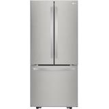 LG 21.8-cu ft French Door Refrigerator with Ice Maker (Stainless Steel) ENERGY STAR | LFCS22520S